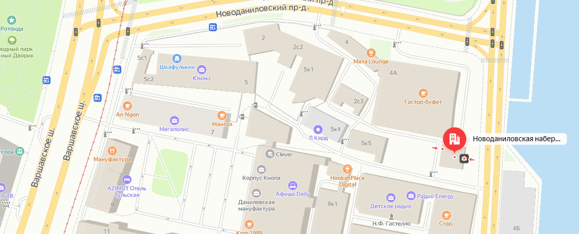 Карта офиса